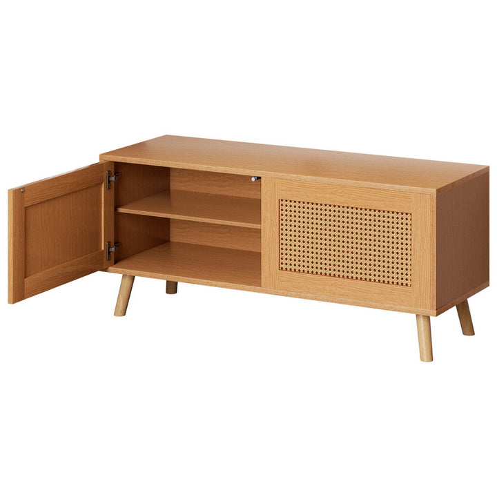 P&F SkyWay Shoe Bench Up to 10 Pairs Rattan Starlyn