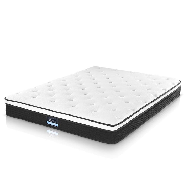 P&F SleepNice Bedding Jadi Euro Top Bonnell Spring Mattress 21cm Thick Double