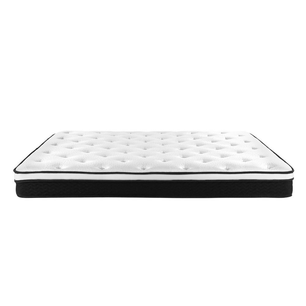 P&F SleepNice Bedding Jadi Euro Top Bonnell Spring Mattress 21cm Thick Double