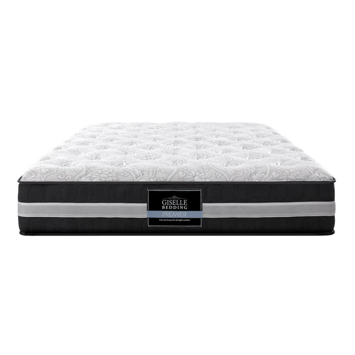 P&F SleepNice King Mattress Bed Size 7 Zone Pocket Spring Medium Firm Foam 30cm