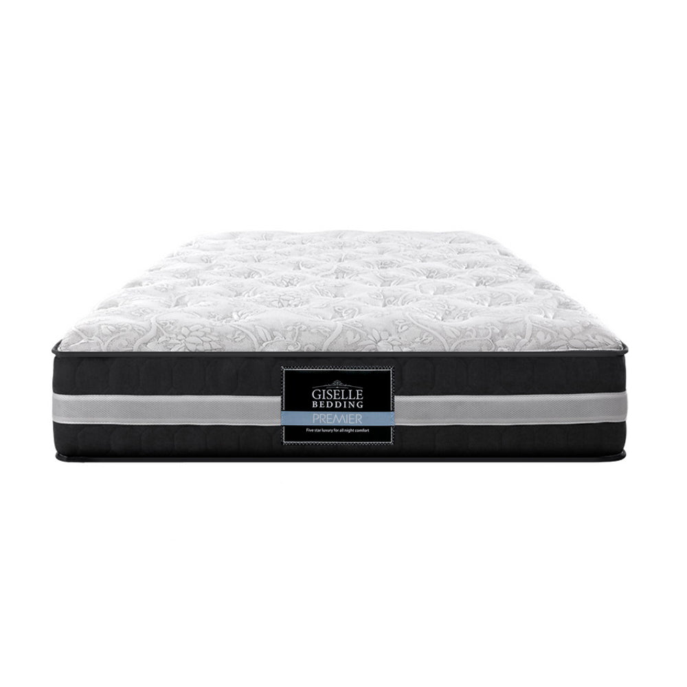 P&F SleepNice King Single Mattress Bed Size 7 Zone Pocket Spring Medium Firm Foam 30cm