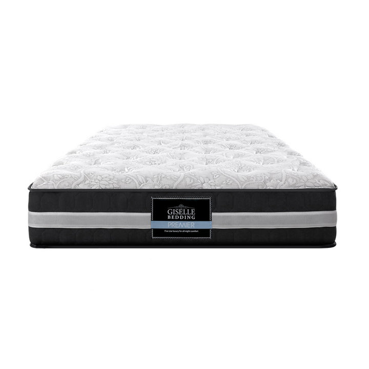 P&F SleepNice King Single Mattress Bed Size 7 Zone Pocket Spring Medium Firm Foam 30cm