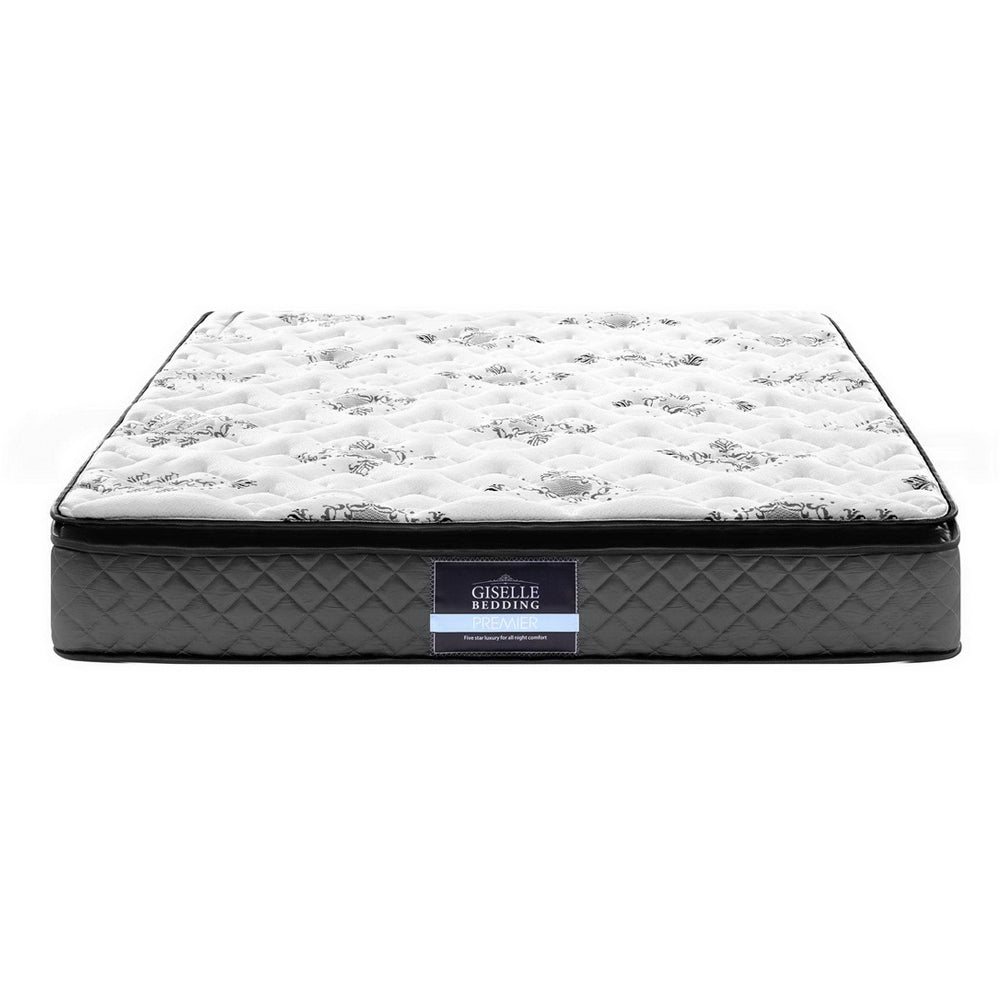 P&F SleepNice Bedding Rocco Bonnell Spring Mattress 24cm Thick King