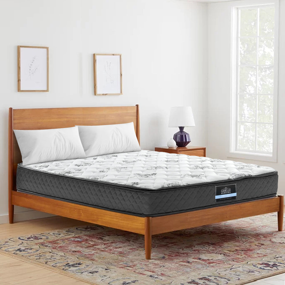 P&F SleepNice Bedding Rocco Bonnell Spring Mattress 24cm Thick King