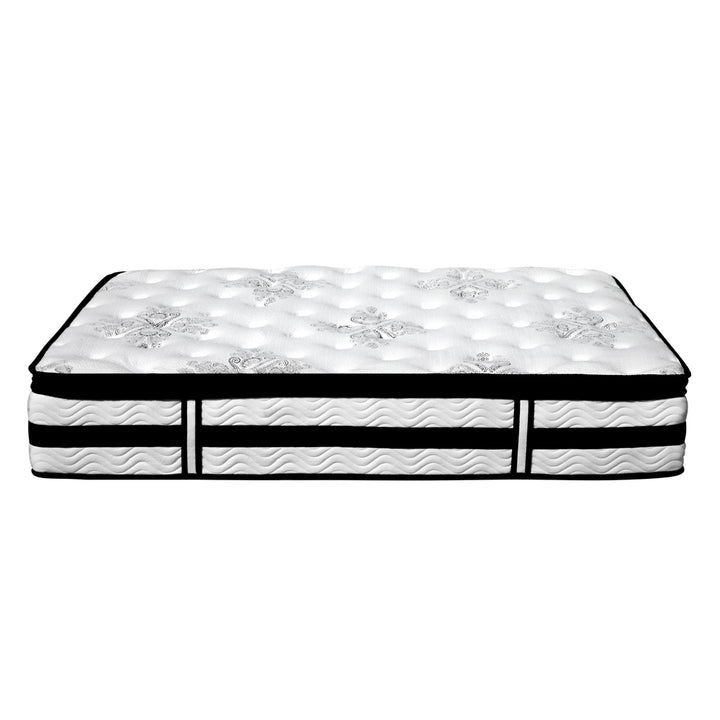 P&F SleepNice Bedding Euro Top Pocket Spring Mattress 34cm Thick Double