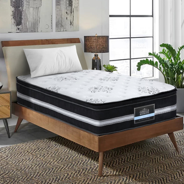 P&F SleepNice King Single Size Mattress Bed COOL GEL Memory Foam Eurotop Pocket Spring