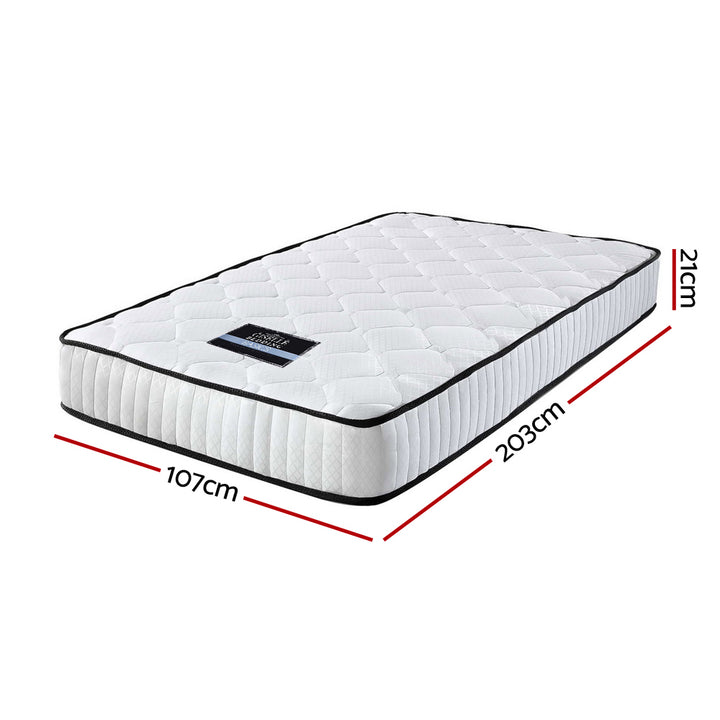 P&F SleepNice Bedding Pocket Spring Mattress 21cm Thick King Single