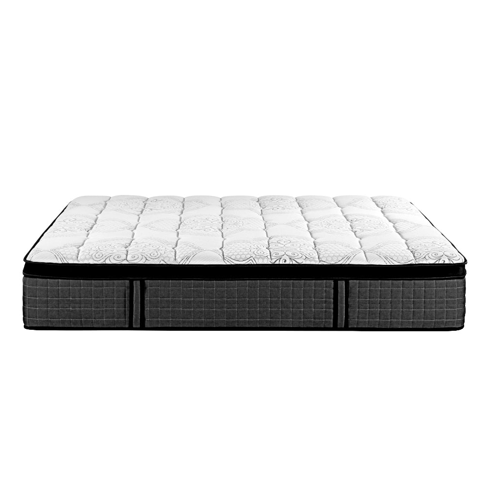 P&F SleepNice Double Mattress 9 Zone Pocket Spring Latex Foam Medium Firm 34cm