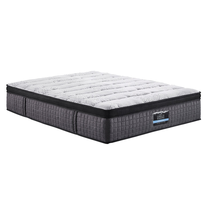 P&F SleepNice King Bed Mattress 9 Zone Pocket Spring Latex Foam Medium Firm 34cm