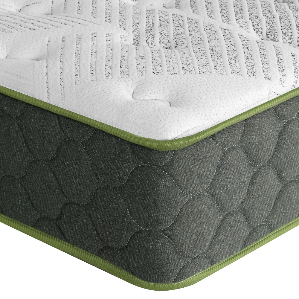 P&F SleepNice Bedding Mattress Green Tea Foam Pocket Spring 5-zone Medium Firm Queen