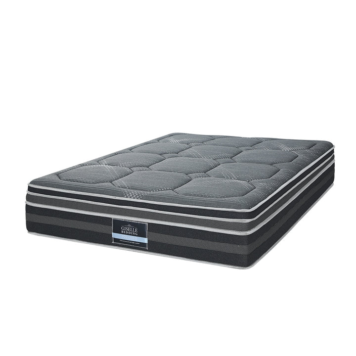 P&F SleepNice 35CM KING Mattress Bed 7 Zone Dual Euro Top Pocket Spring Medium Firm