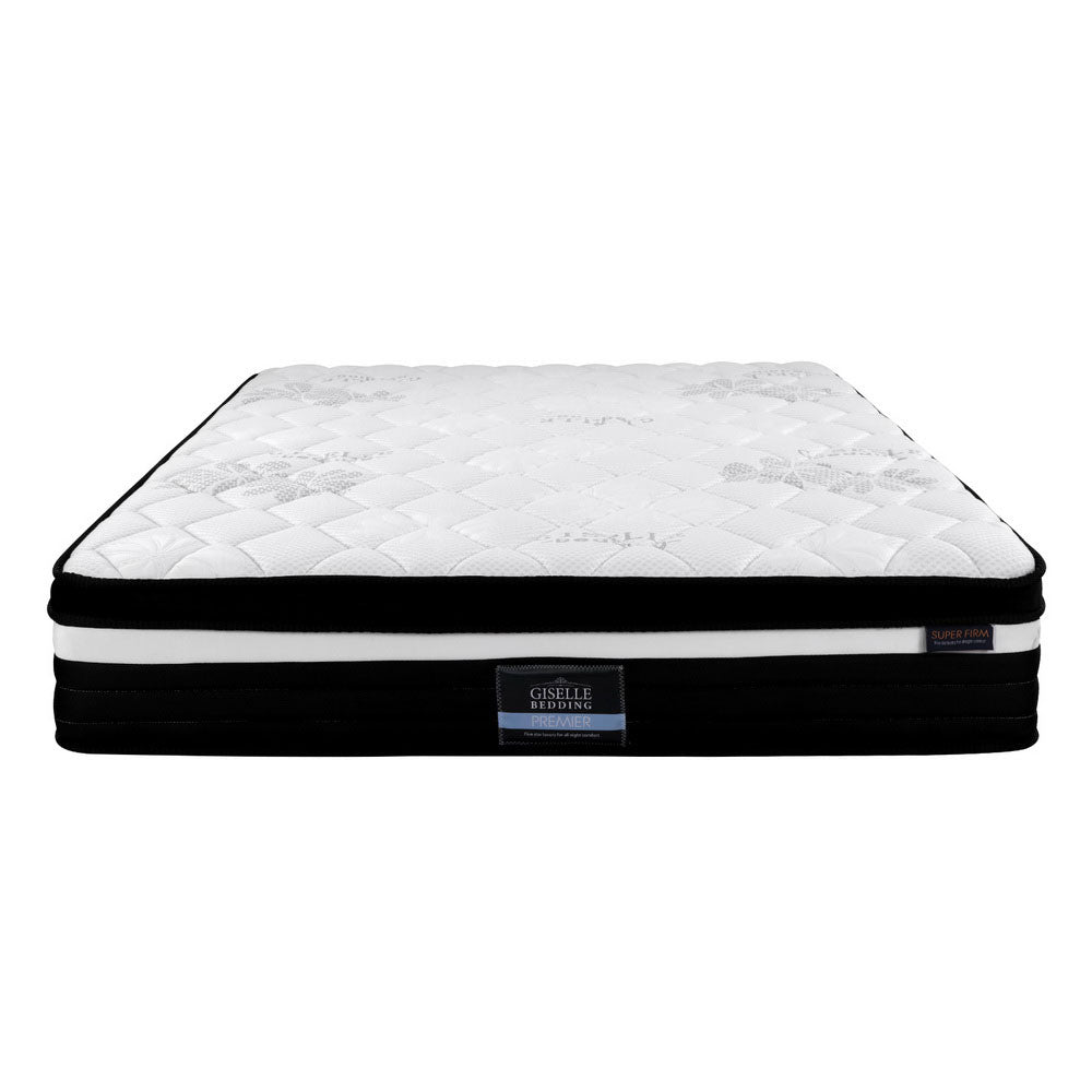 P&F SleepNice Double Bed Mattress Size Extra Firm 7 Zone Pocket Spring Foam 28cm