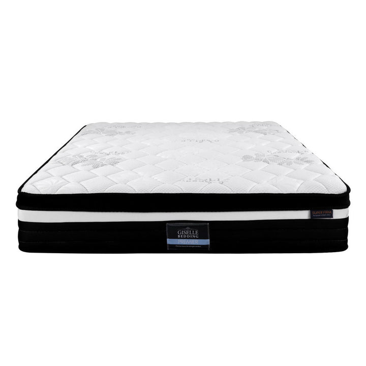 P&F SleepNice King Single Bed Mattress Size Extra Firm 7 Zone Pocket Spring Foam 28cm