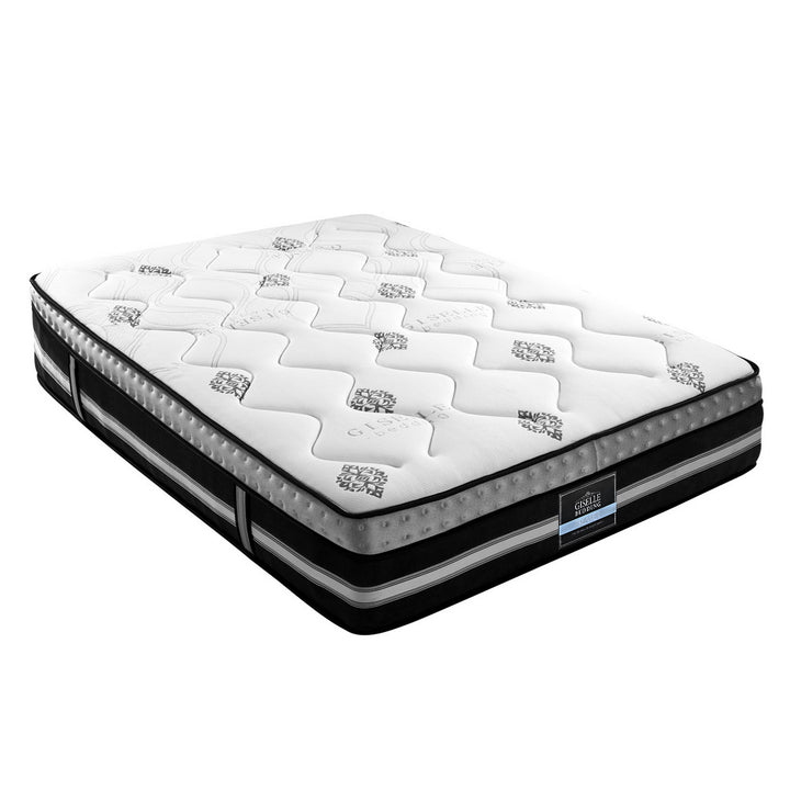 P&F SleepNice Bedding Galaxy Euro Top Cool Gel Pocket Spring Mattress 35cm Thick Queen