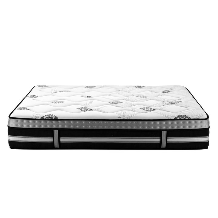 P&F SleepNice Bedding Galaxy Euro Top Cool Gel Pocket Spring Mattress 35cm Thick Queen