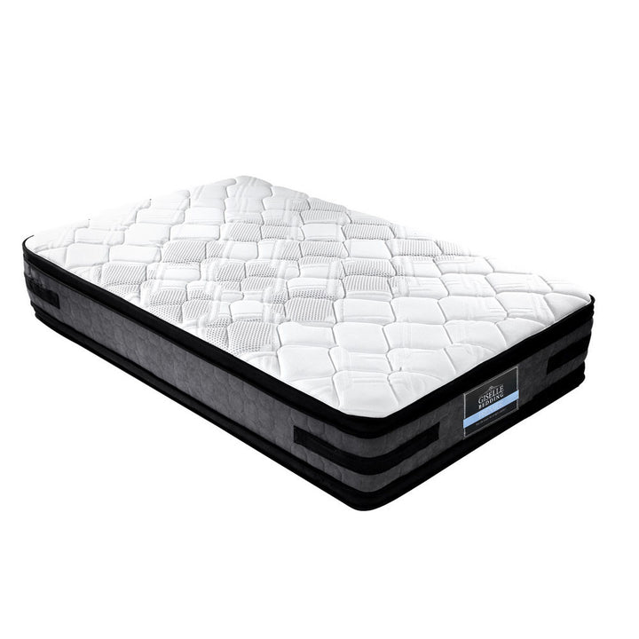 P&F SleepNice Bedding Luna Euro Top Cool Gel Pocket Spring Mattress 36cm Thick King Single