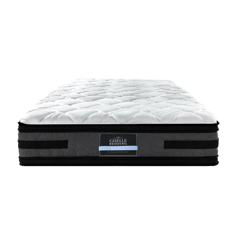 P&F SleepNice Bedding Luna Euro Top Cool Gel Pocket Spring Mattress 36cm Thick King Single