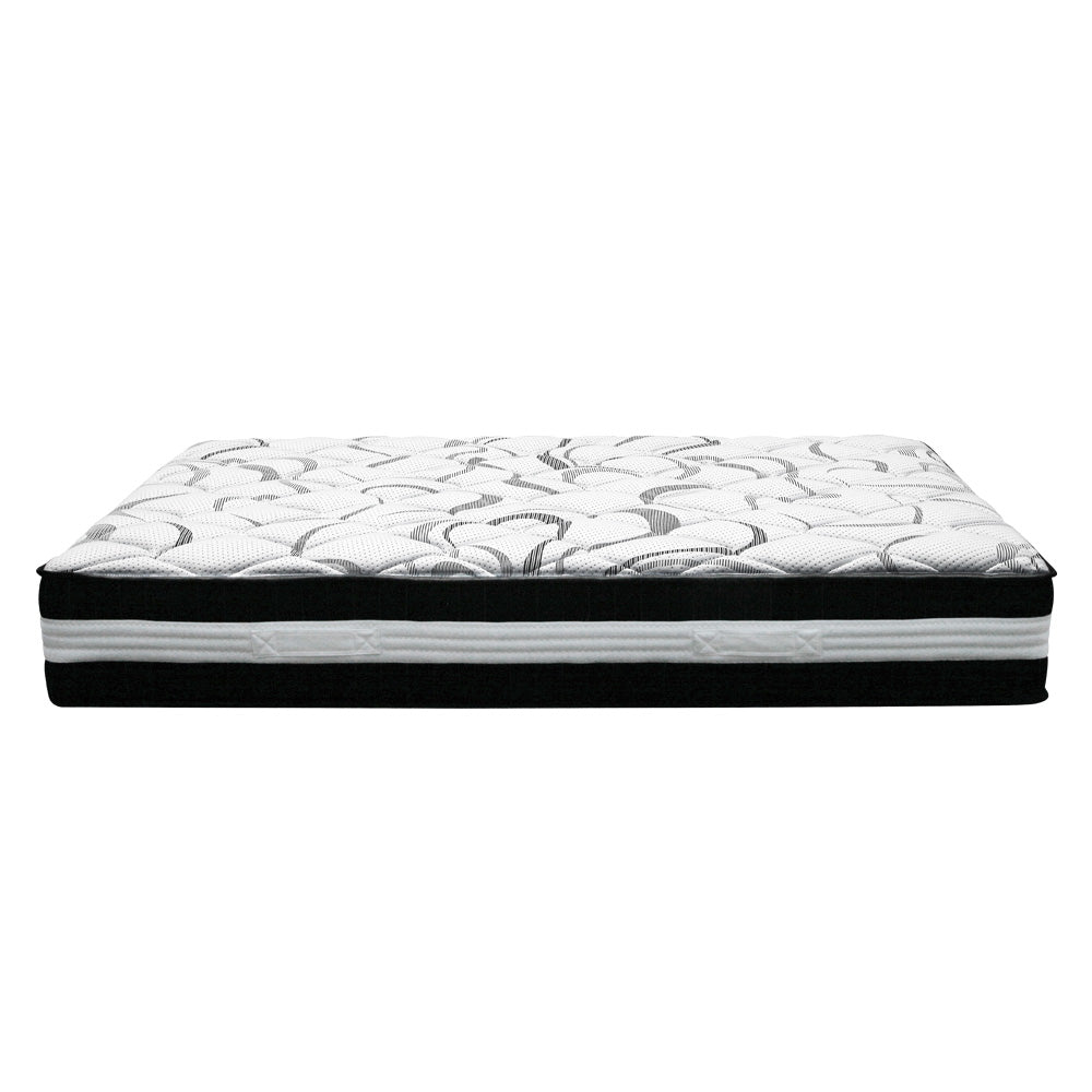 P&F SleepNice Bedding Mykonos Euro Top Pocket Spring Mattress 30cm Thick Double