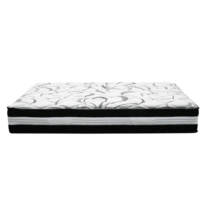 P&F SleepNice Bedding Mykonos Euro Top Pocket Spring Mattress 30cm Thick Double