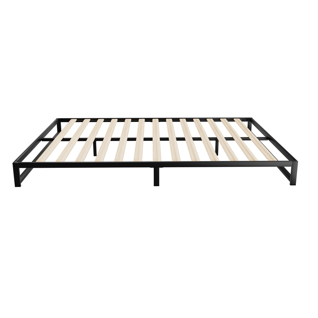 P&F DreamStyle Metal Bed Frame Queen Size Bed Black