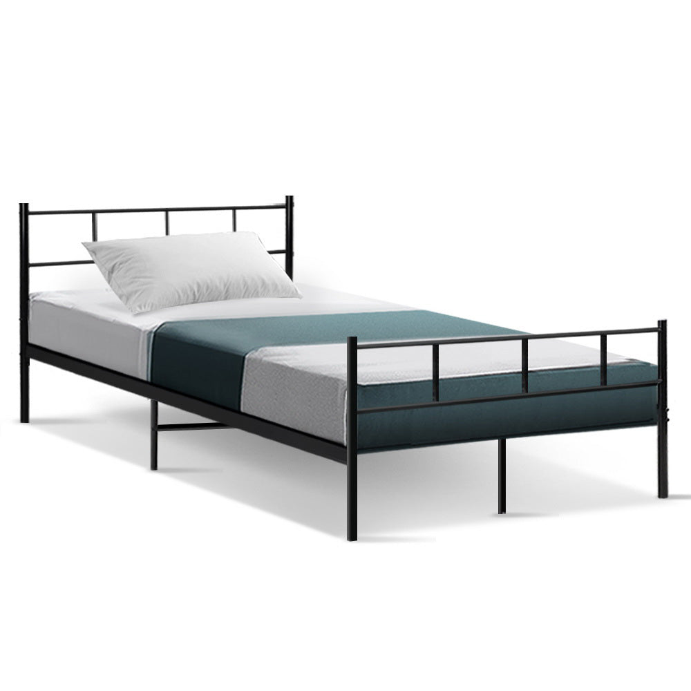 P&F DreamStyle Metal Bed Frame King Single Size