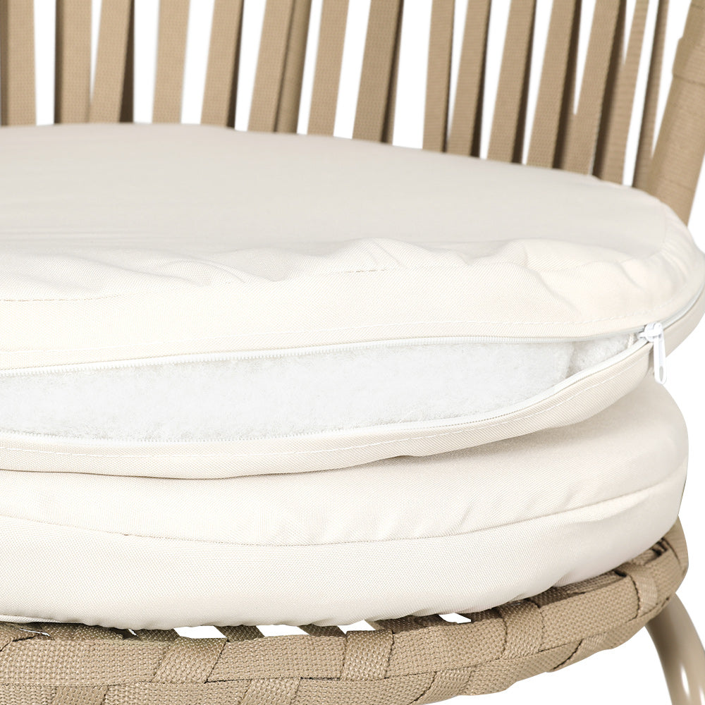P&F ZennHome 3PC Outdoor Lounge Set