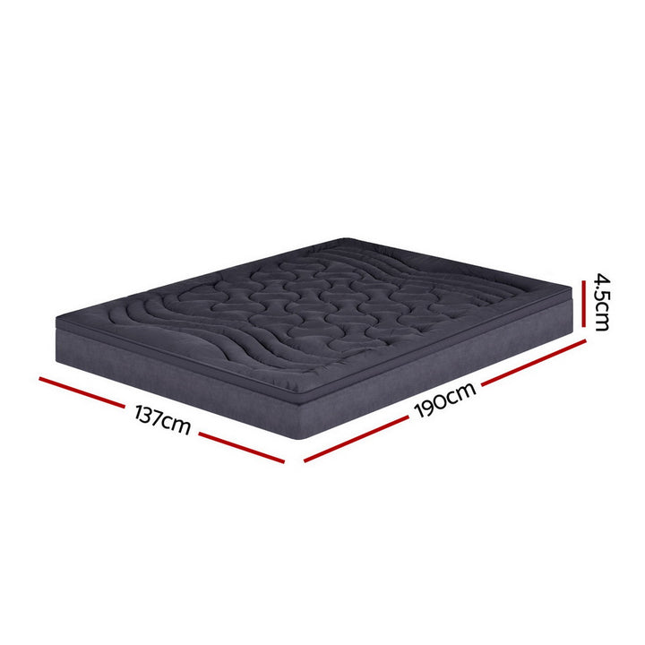 P&F SleepNice  Bedding Mattress Topper Pillowtop 3-Zone Mat Pad Double