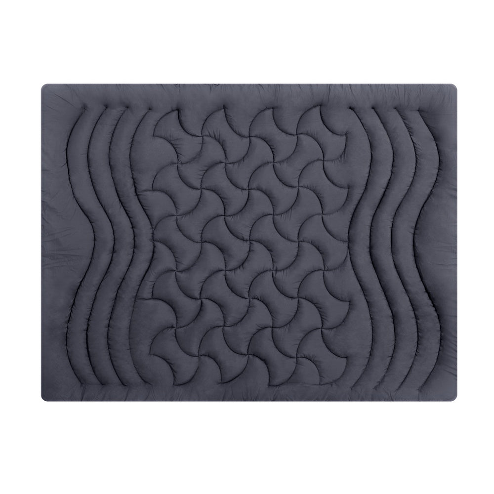 P&F SleepNice Bedding Mattress Topper Pillowtop 3-Zone Mat Pad King Single
