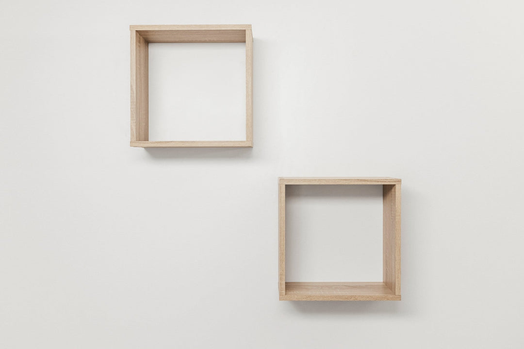 P&F BERGEN CUBE TWIN PACK (OAK)