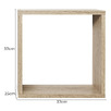 P&F BERGEN CUBE TWIN PACK (OAK)