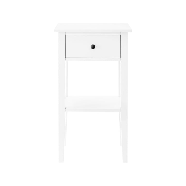 P&F ZennHome Rue Bedside Table - White