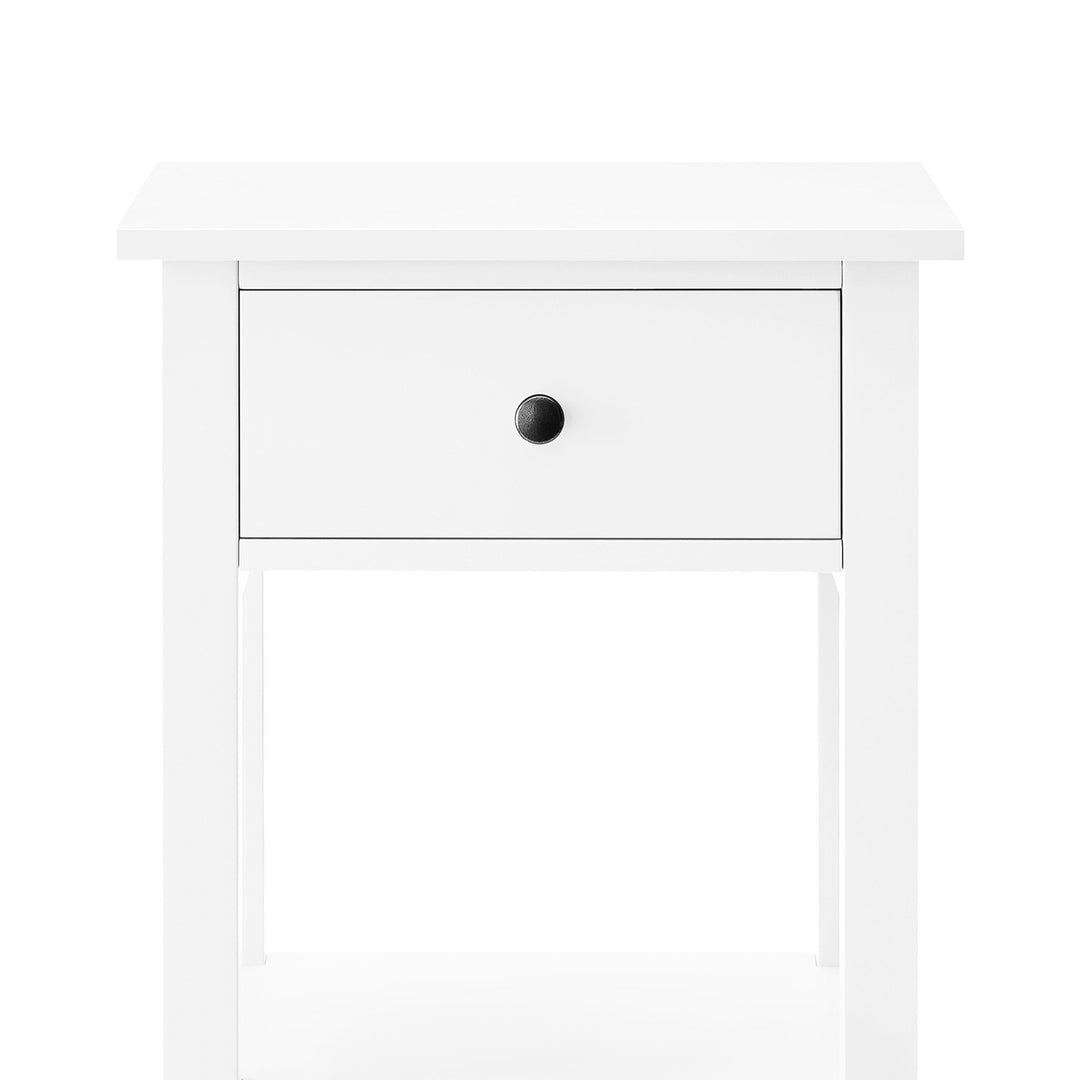 P&F ZennHome Rue Bedside Table - White