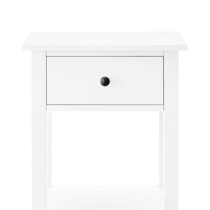 P&F ZennHome Rue Bedside Table - White