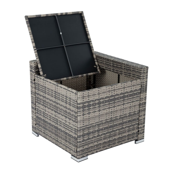 P&F ZennHome  8PCS Outdoor Modular Lounge - Grey