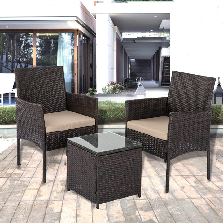 P&F ZennHome Delightful 3 Piece Bistro Set
