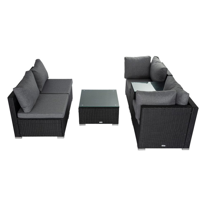 P&F ZennHome Modular Outdoor Lounge Set 9pcs