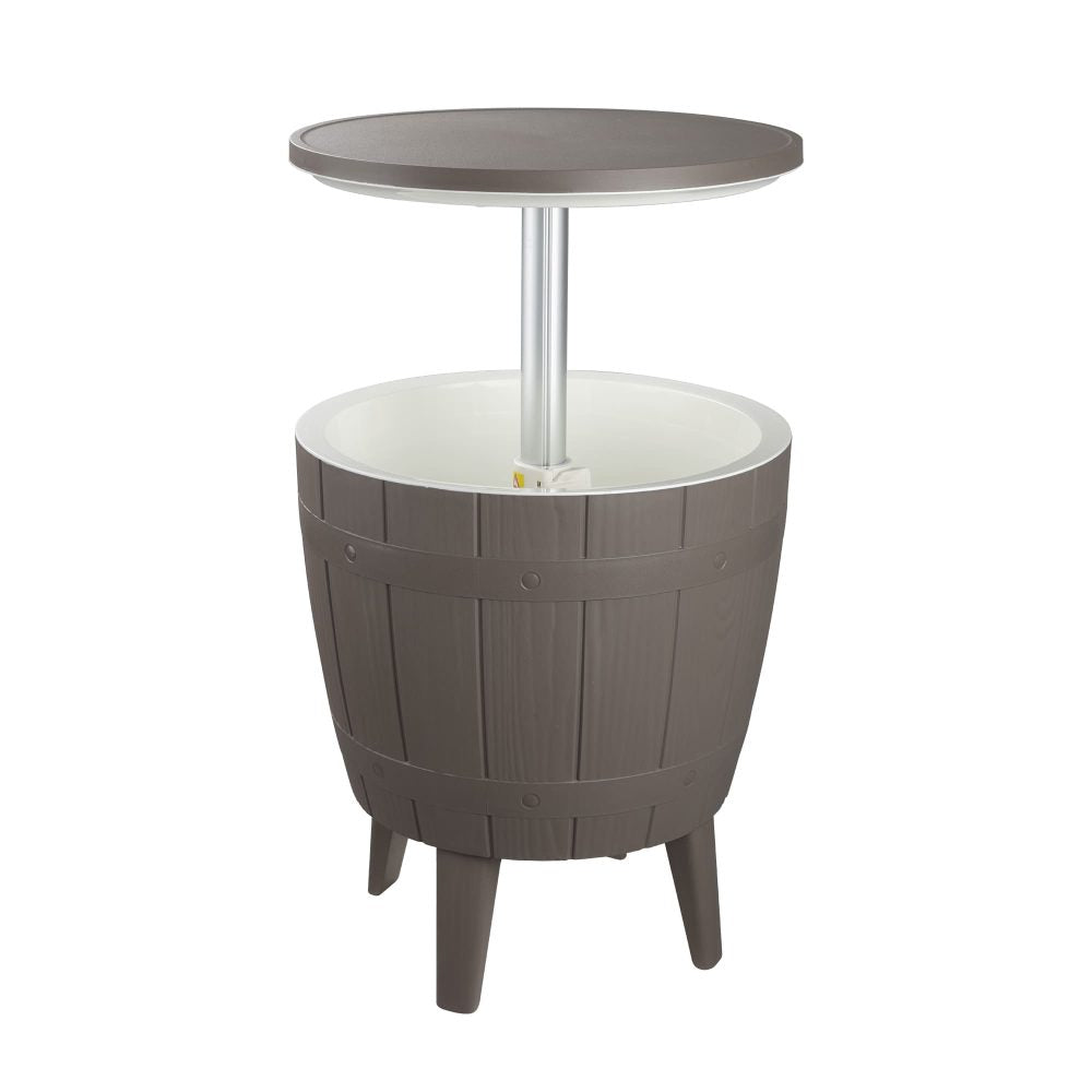 P&F ZennHome Taupe Cooler Table