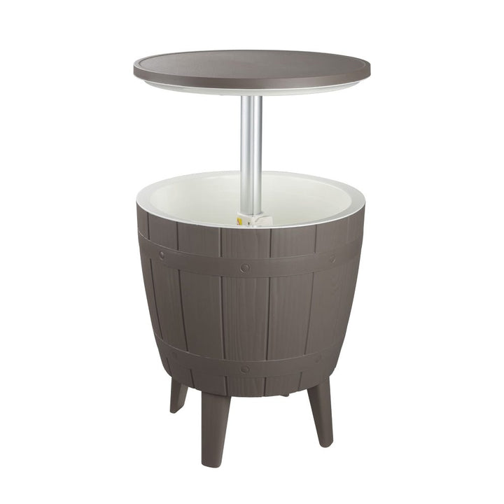 P&F ZennHome Taupe Cooler Table
