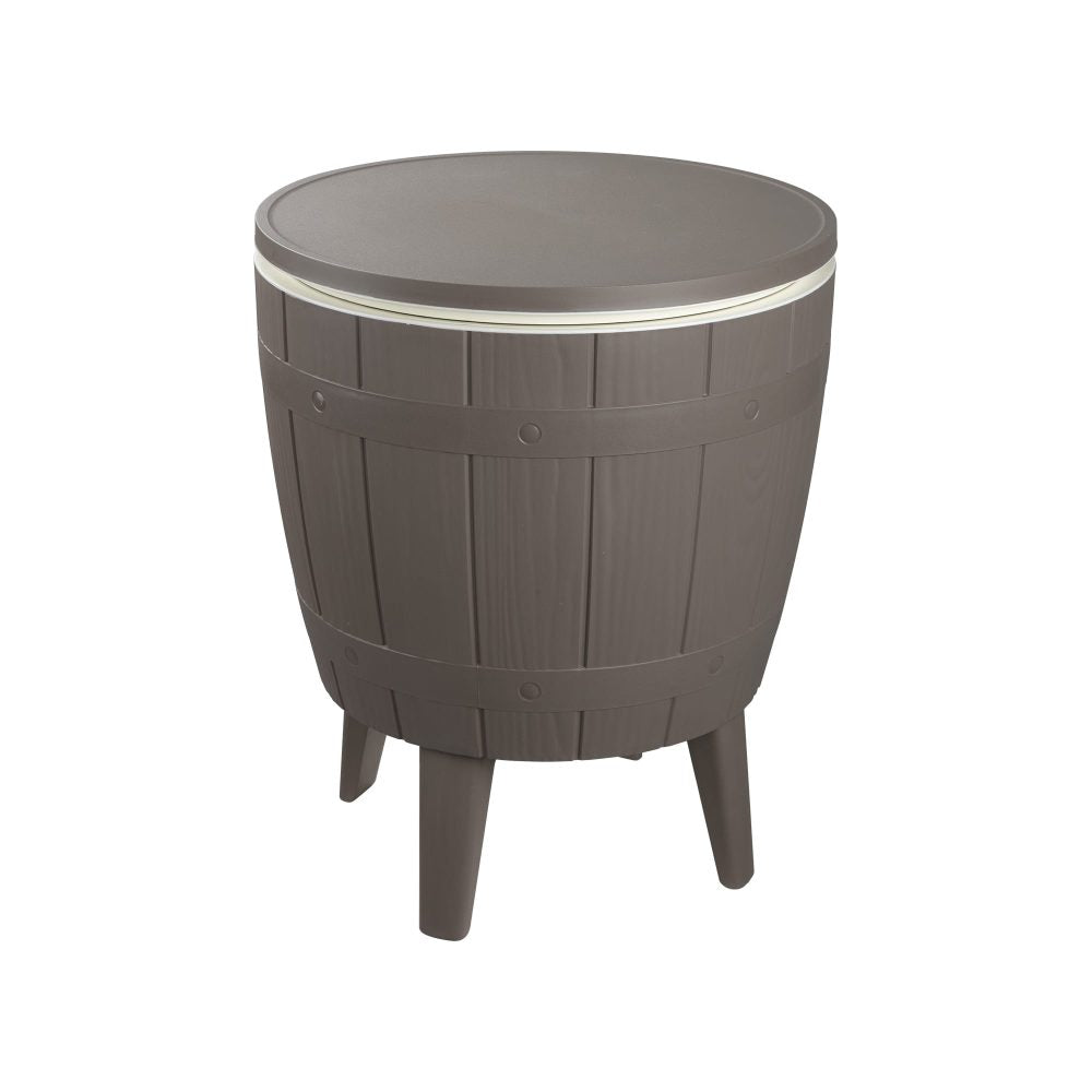 P&F ZennHome Taupe Cooler Table