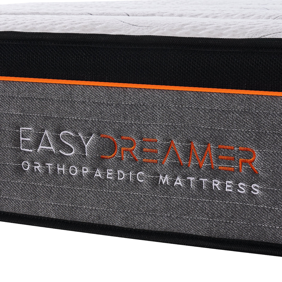 P&F DreamEz Orthopaedic Euro Top Pocket Spring King Single Mattress