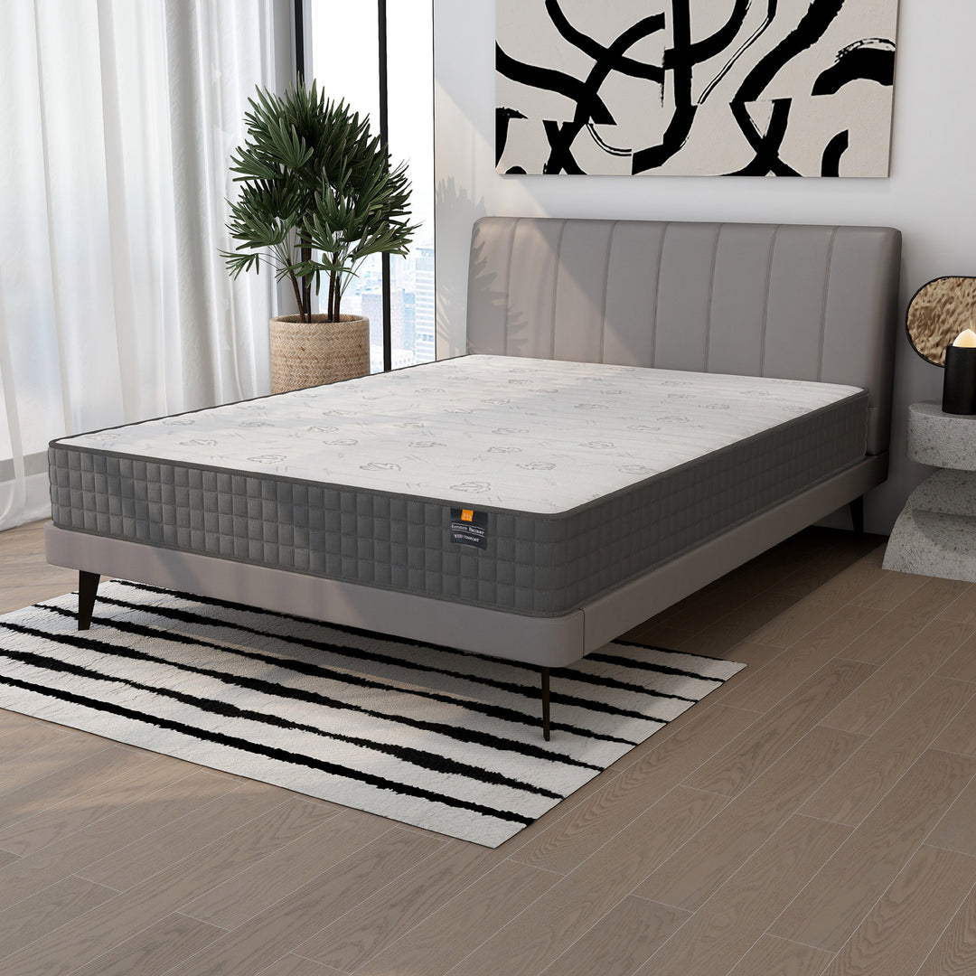 P&F Boxed Comfort Pocket Spring Mattress King Single