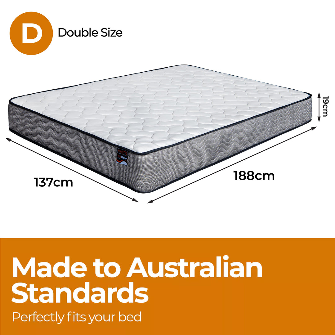 P&F ValueSleeper 3-Zone Orthopaedic Pocket Spring Double Mattress