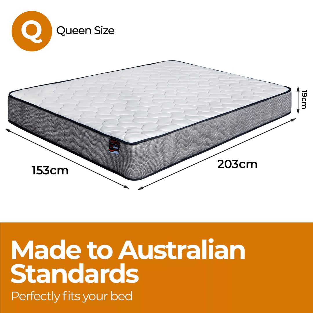 P&F ValueSleeper 3-Zone Orthopaedic Pocket Spring Queen Mattress