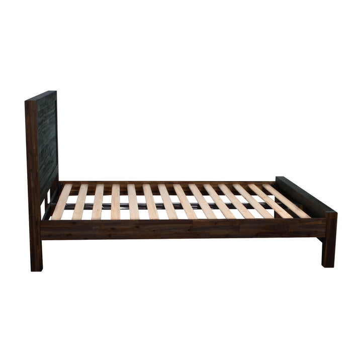 P&F Bed Frame Double Size Chocolate