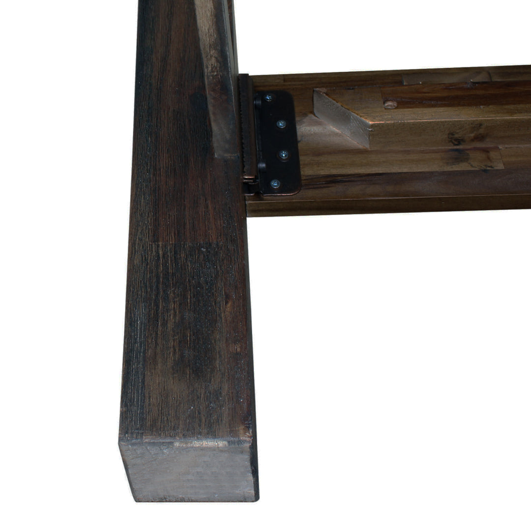 P&F Bed Frame Double Size Chocolate