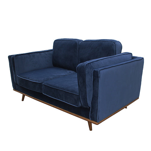 3+2 Seater Sofa BlueFabric Lounge Set
