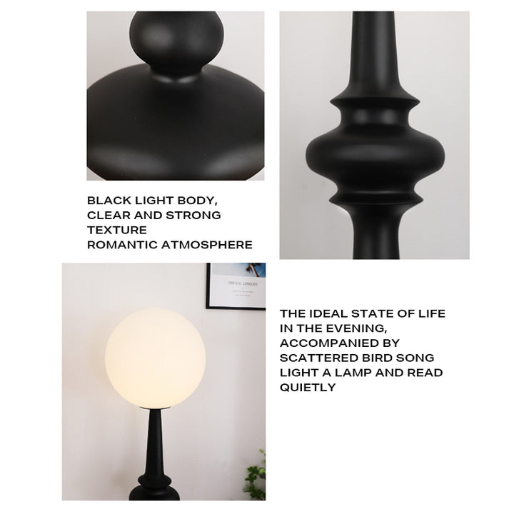 P&F Retro Roman Living Room Floor Lamp Bedroom Art Sense Medieval