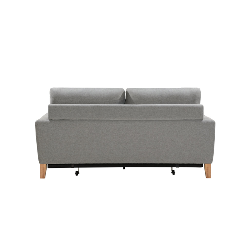 P&F ZennHome 2 Seater Pull-out Sofa bed Grey celadon