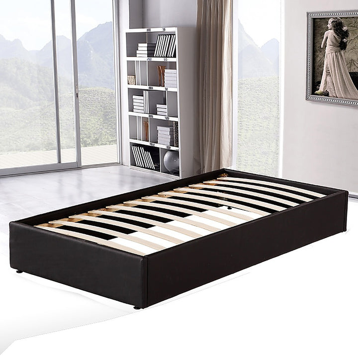 P&F PU Leather Single Bed Ensemble Frame