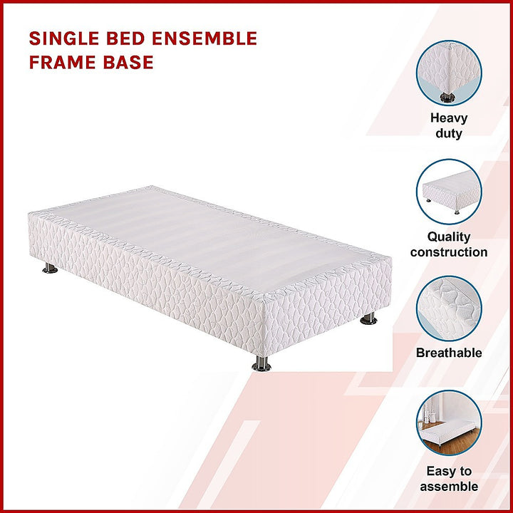 P&F Single Bed Ensemble Frame Base